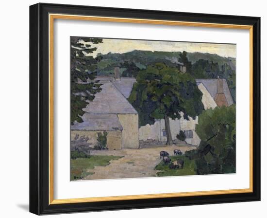 The Chestnut Tree, 1916-1919-Robert Polhill Bevan-Framed Giclee Print