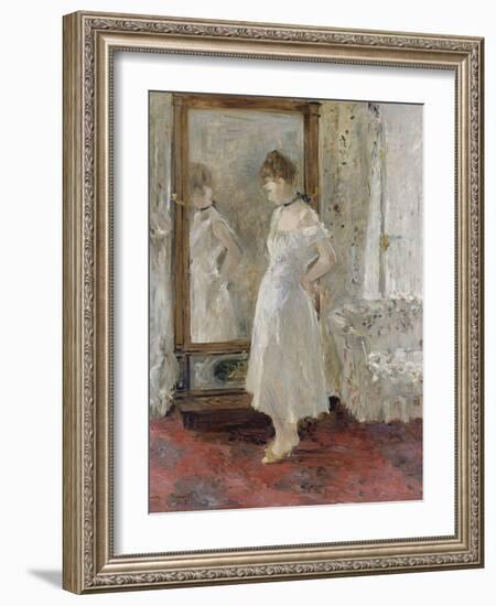 The Cheval Glass, 1876-Berthe Morisot-Framed Giclee Print