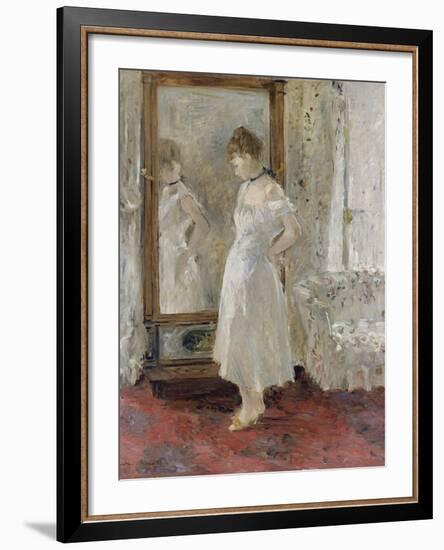 The Cheval Glass, 1876-Berthe Morisot-Framed Giclee Print