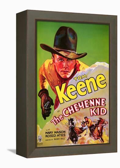 The Cheyenne Kid, 1933-null-Framed Stretched Canvas