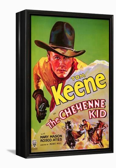 The Cheyenne Kid, 1933-null-Framed Stretched Canvas