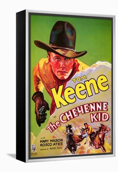 The Cheyenne Kid, 1933-null-Framed Stretched Canvas