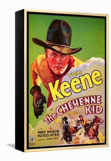 The Cheyenne Kid, 1933-null-Framed Stretched Canvas