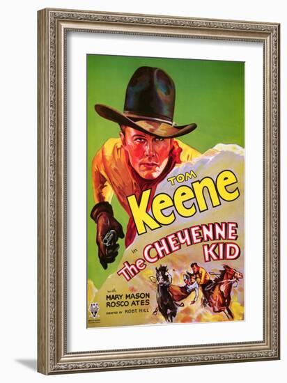 The Cheyenne Kid, 1933-null-Framed Art Print