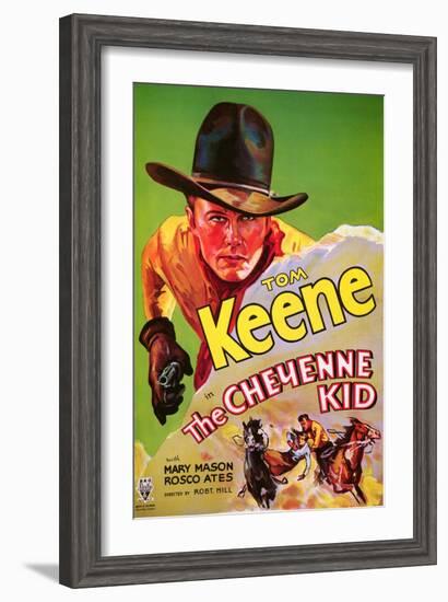 The Cheyenne Kid, 1933-null-Framed Art Print