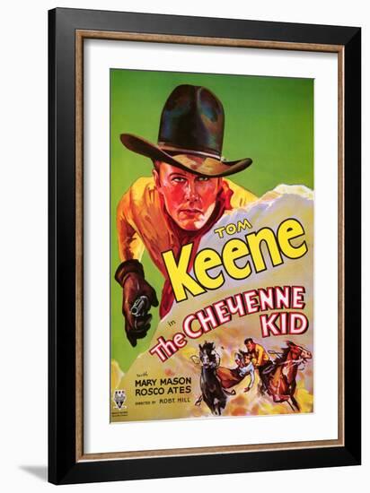 The Cheyenne Kid, 1933-null-Framed Art Print