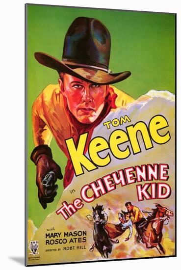 The Cheyenne Kid, 1933-null-Mounted Art Print