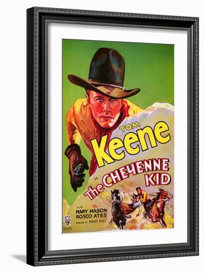 The Cheyenne Kid, 1933-null-Framed Art Print