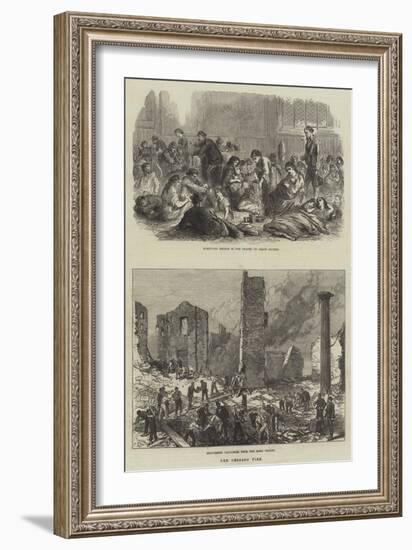 The Chicago Fire-Charles Robinson-Framed Giclee Print