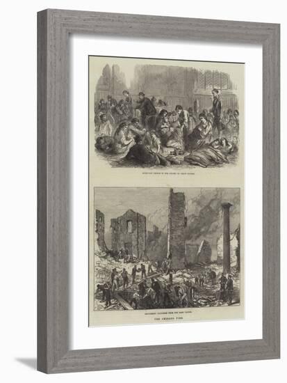 The Chicago Fire-Charles Robinson-Framed Giclee Print