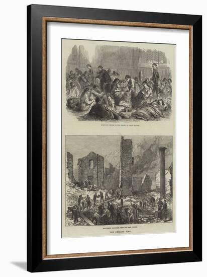 The Chicago Fire-Charles Robinson-Framed Giclee Print