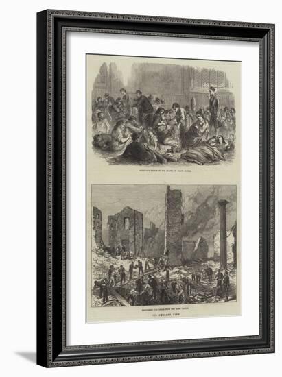 The Chicago Fire-Charles Robinson-Framed Giclee Print