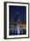 The Chicago Skyline over Lake Michigan at Dusk-Jon Hicks-Framed Photographic Print