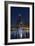 The Chicago Skyline over Lake Michigan at Dusk-Jon Hicks-Framed Photographic Print