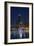 The Chicago Skyline over Lake Michigan at Dusk-Jon Hicks-Framed Photographic Print