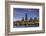 The Chicago Skyline over Lake Michigan at Dusk-Jon Hicks-Framed Photographic Print