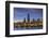 The Chicago Skyline over Lake Michigan at Dusk-Jon Hicks-Framed Photographic Print