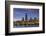 The Chicago Skyline over Lake Michigan at Dusk-Jon Hicks-Framed Photographic Print