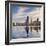 The Chicago Skyline over Lake Michigan-Jon Hicks-Framed Photographic Print