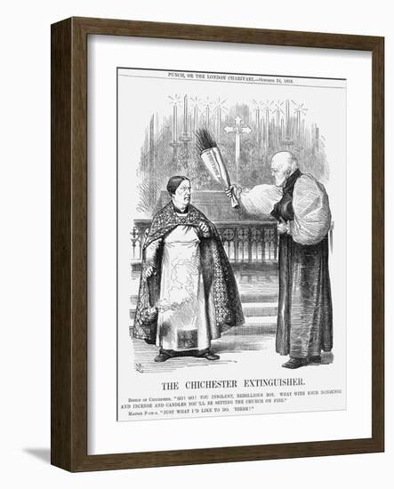 The Chichester Extinguisher, 1868-John Tenniel-Framed Giclee Print