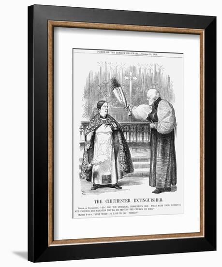 The Chichester Extinguisher, 1868-John Tenniel-Framed Giclee Print