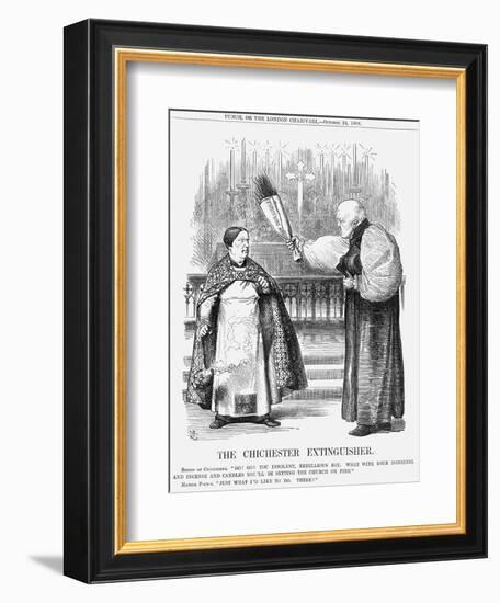 The Chichester Extinguisher, 1868-John Tenniel-Framed Giclee Print