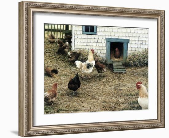 The Chicken Coop-Kevin Dodds-Framed Giclee Print