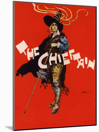 The Chieftain; Poster Design for the Savoy Theatre, London (Colour Litho)-Dudley Hardy-Mounted Giclee Print