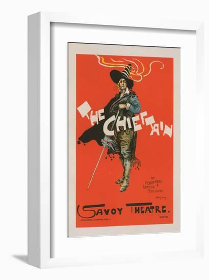The Chieftain - Savoy Theatre-Dudley Hardy-Framed Art Print