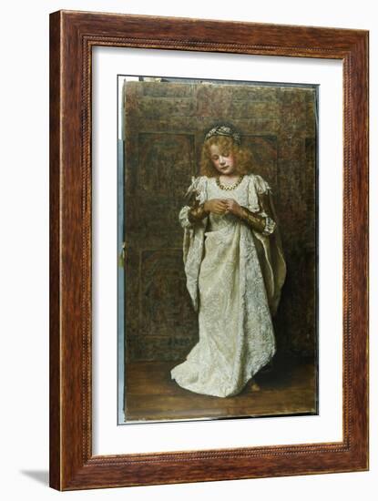 The Child Bride, 1883-John Collier-Framed Giclee Print