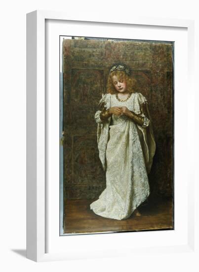 The Child Bride, 1883-John Collier-Framed Giclee Print