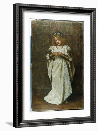 The Child Bride, 1883-John Collier-Framed Giclee Print