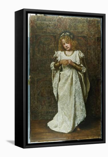 The Child Bride, 1883-John Collier-Framed Premier Image Canvas