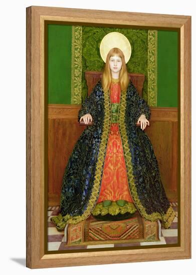 The Child Enthroned, circa 1894-Thomas Cooper Gotch-Framed Premier Image Canvas