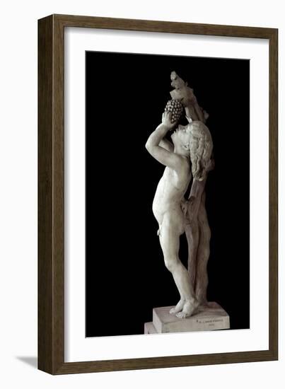 The Child Has the Cluster Marble Sculpture by Pierre Jean David Dit David D'angers (1788-1856) 1845-Pierre Jean David d'Angers-Framed Giclee Print