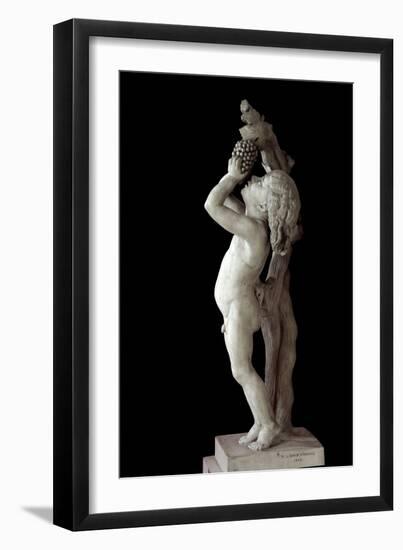 The Child Has the Cluster Marble Sculpture by Pierre Jean David Dit David D'angers (1788-1856) 1845-Pierre Jean David d'Angers-Framed Giclee Print