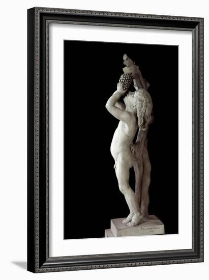 The Child Has the Cluster Marble Sculpture by Pierre Jean David Dit David D'angers (1788-1856) 1845-Pierre Jean David d'Angers-Framed Giclee Print