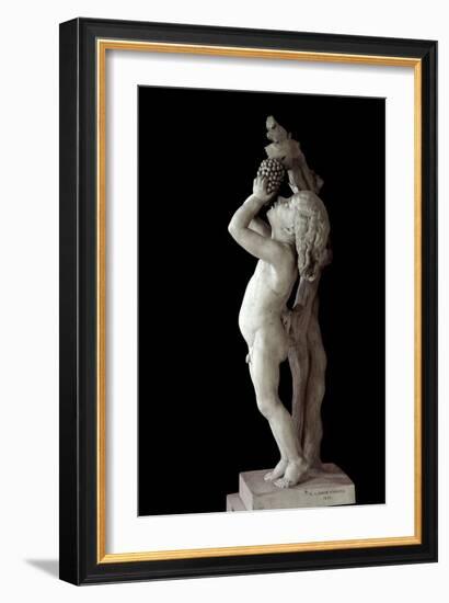 The Child Has the Cluster Marble Sculpture by Pierre Jean David Dit David D'angers (1788-1856) 1845-Pierre Jean David d'Angers-Framed Giclee Print