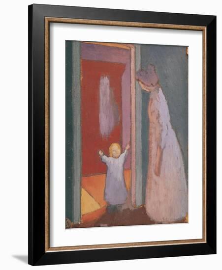 The Child in the Doorway, 1897-Maurice Denis-Framed Giclee Print