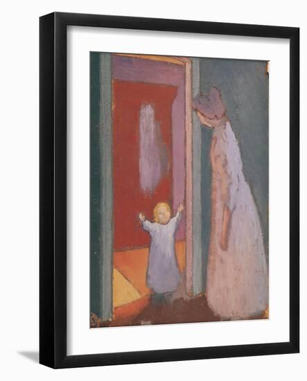 The Child in the Doorway, 1897-Maurice Denis-Framed Giclee Print