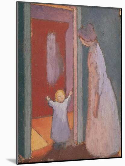 The Child in the Doorway, 1897-Maurice Denis-Mounted Giclee Print