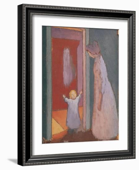 The Child in the Doorway, 1897-Maurice Denis-Framed Giclee Print