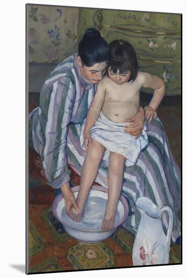 The Child's Bath, 1893-Mary Stevenson Cassatt-Mounted Giclee Print