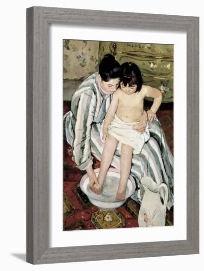 The Child's Bath-Mary Cassatt-Framed Art Print