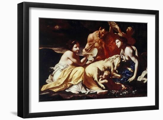 The Childhood of Jupiter, C.1702-14-Carlo Cignani-Framed Giclee Print