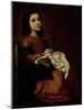 The Childhood of the Virgin, c.1660-Francisco de Zurbarán-Mounted Giclee Print