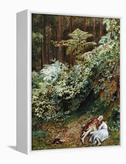 The Children in the Wood, Morning-Richard Redgrave-Framed Premier Image Canvas