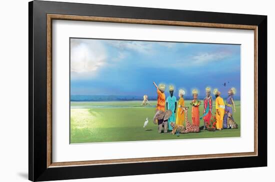 The Children Of Creation-Nancy Tillman-Framed Art Print