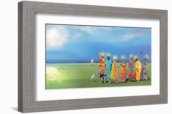 The Children Of Creation-Nancy Tillman-Framed Art Print