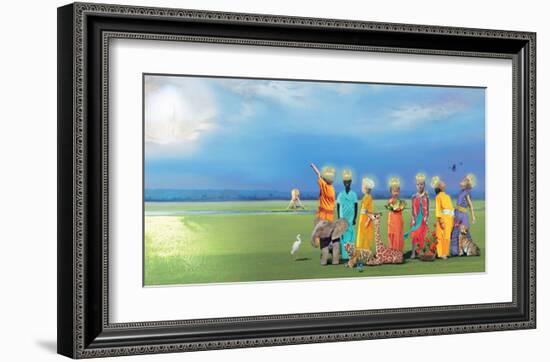 The Children Of Creation-Nancy Tillman-Framed Art Print